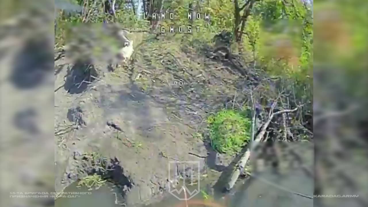 Russians Attempt to Cross River with a Mobile MRLS
