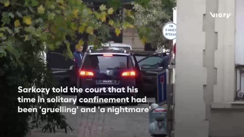 Sarkozy caught on camera after jail release, calls prison a ‘gruelling nightmare'
