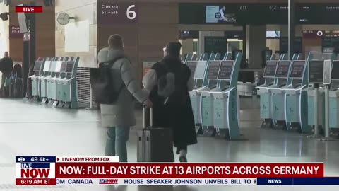 Strikes disrupt HUNDREDS of flights in Germany