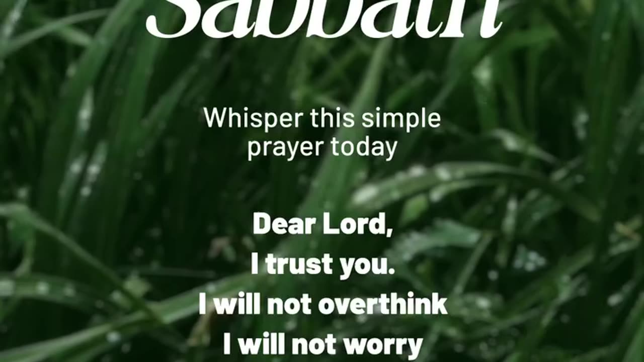HAPPY SABBATH DAY