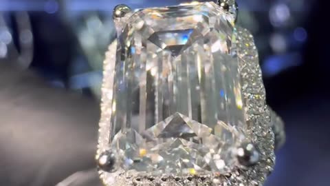 14K Gold & 5ctw Lab Diamond Ring