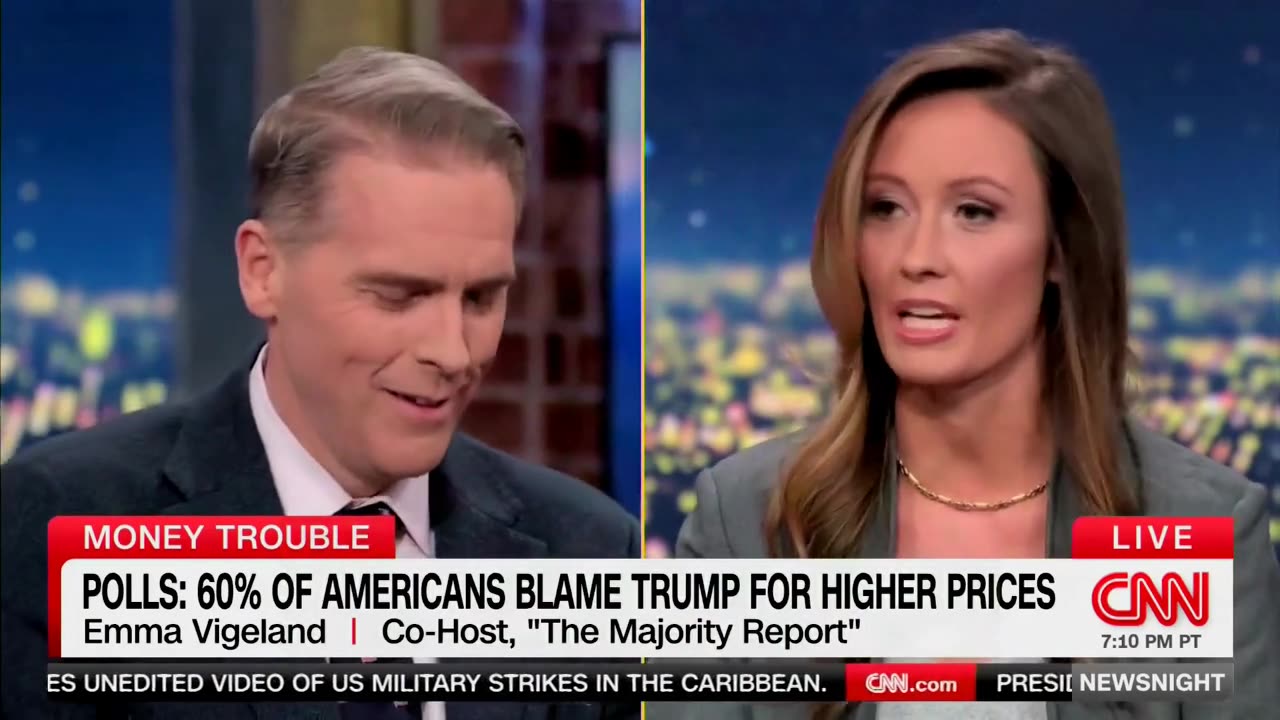 Scott Jennings Seems Stunned By CNN Panelist's Defense Of Biden On Inflation