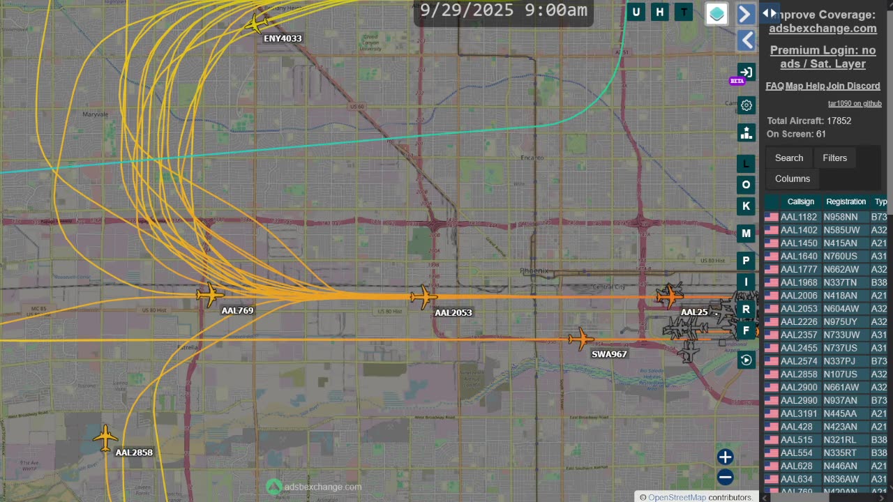 Your SVPX EDG data for Sept 29 2025 - KPHX runway 8 - no audio -