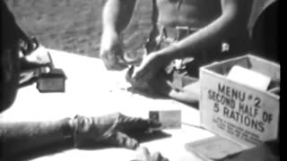 Marines advance & use flam... - Marines advance & use flame throwing tank on Iwo Jima - 428-npc-8877