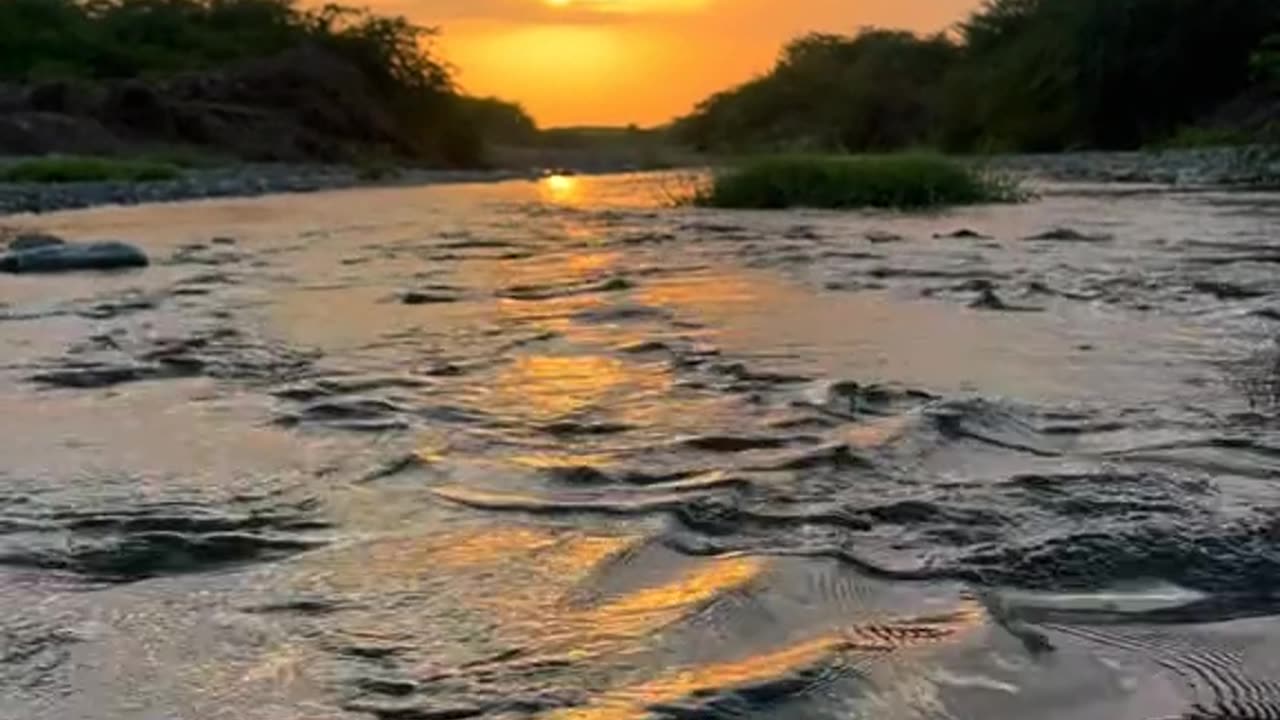 غروب الشمس