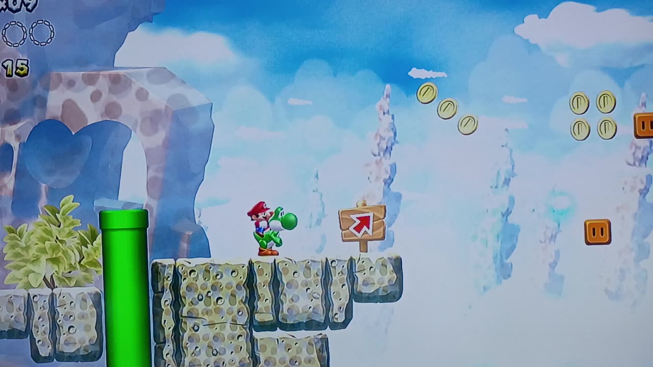 Super Mario Switch Fuzzy Cliftop