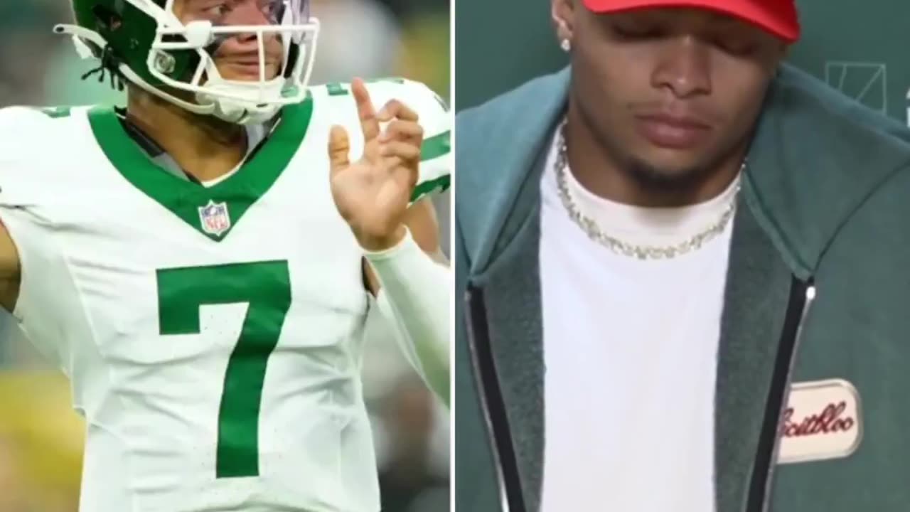Jets Quarterback Justin Fields Praises God After His Win Over the Bengals