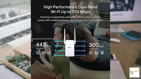 TP-Link AC750 WiFi Extender(RE215)