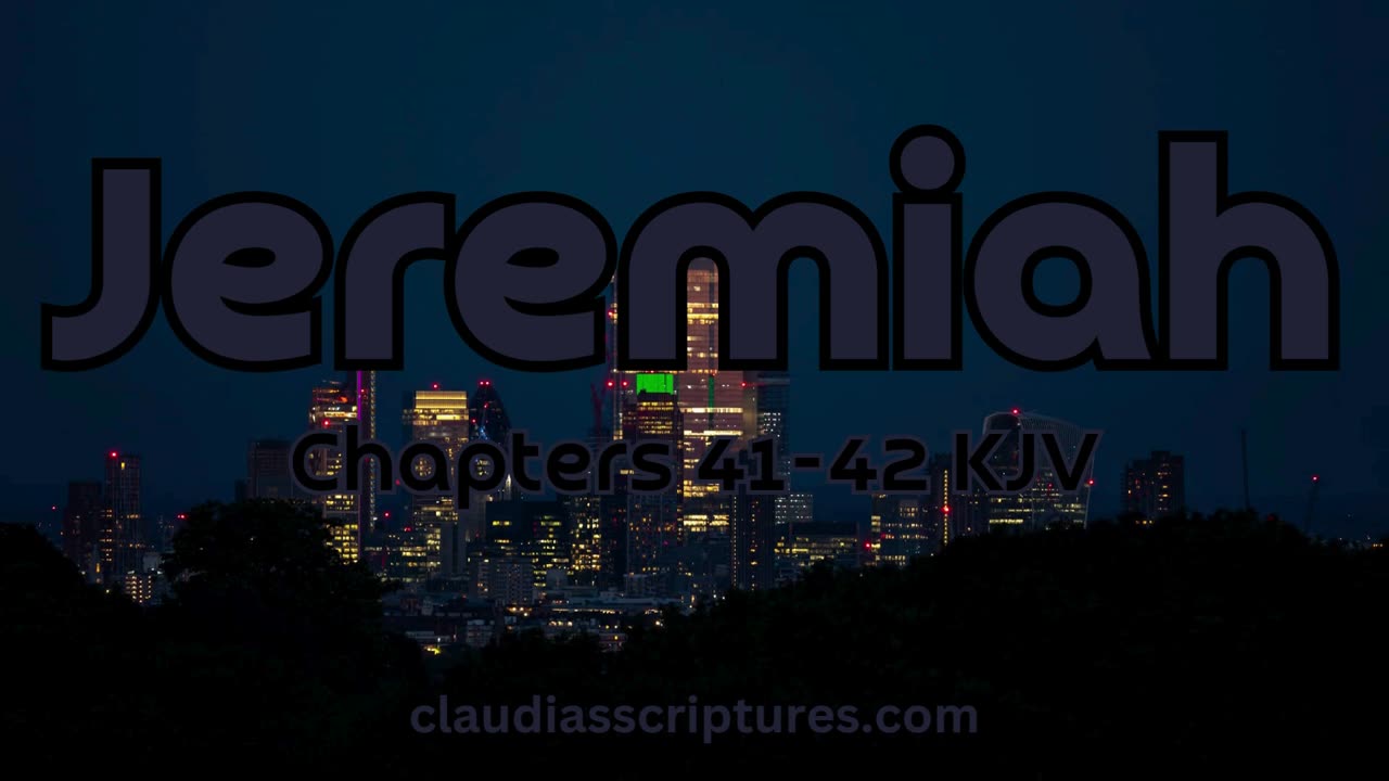 The Bible Series Bible Book Jeremiah Chapters 41-42 Audio
