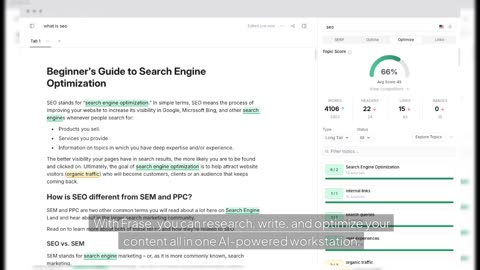 Frase: The AI-Powered SEO Tool for Faster, Smarter Content Creation