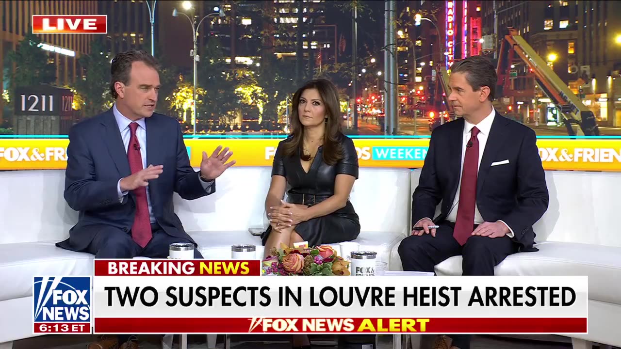 JUST IN: Two suspects in Louvre heist arrested