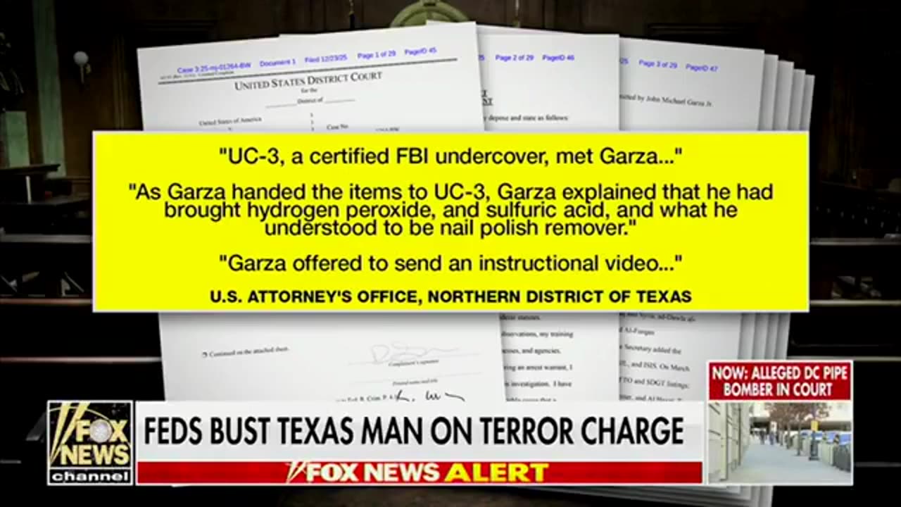 Texas Mexican-American Tried to Give Bomb Materials to FBI Agent Posing as ISIS Before the New Year