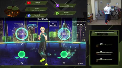 Fitness Boxing 3 Recording Session 7