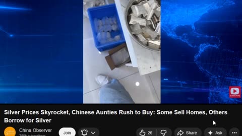 Chinese Aunties Rush to Buy: Some Sell Homes, Others Borrow for Silver