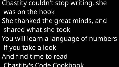 Chastity’s Code Cookbook