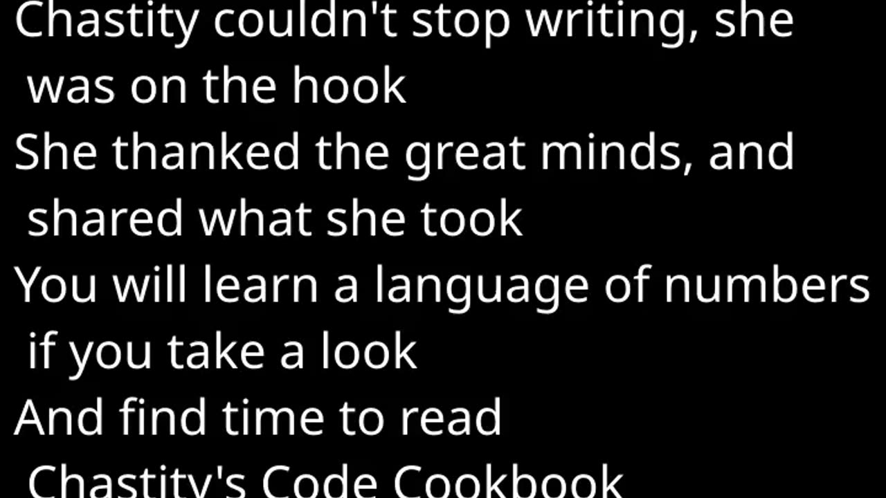 Chastity’s Code Cookbook