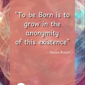 Darian Romell | TO BE BORN
