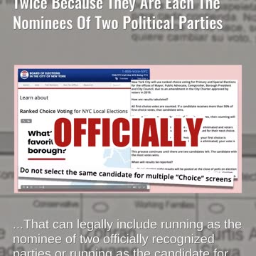 Fact Check: Mamdani And Sliwa Appear On NYC Ballots Twice Because They Are Nominees Of Two Parties