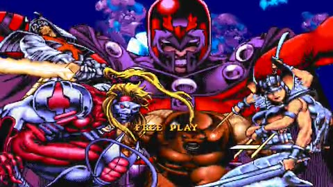 Arcade Longplay 705 X-Men Children of the Atom