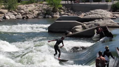Boise River Surfiing