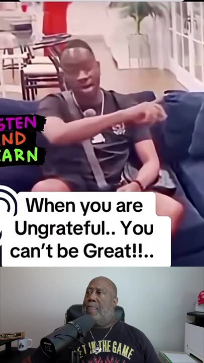 ONLY GREATEFUL PEOPLE CAN BE GREAT