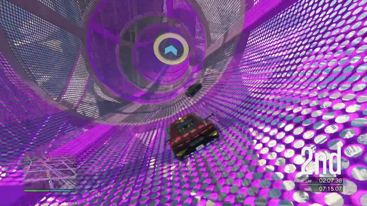 3 lap comeback victory