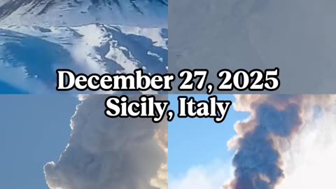December 27, 2025 Sicily, Italy