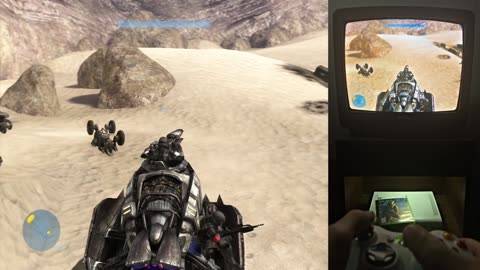 Halo 3 Walkthrough Xbox 360 CRT TV Part 2 #halo