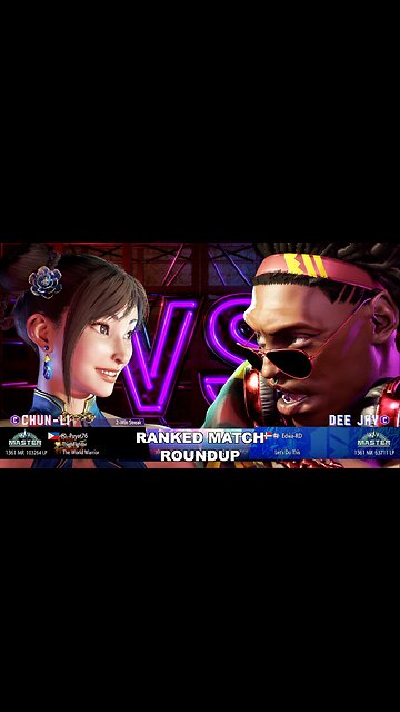 Kuya Kalbo SF6 Ranked Roundup. Chun Li Master Rank [Hori Fight Stick]