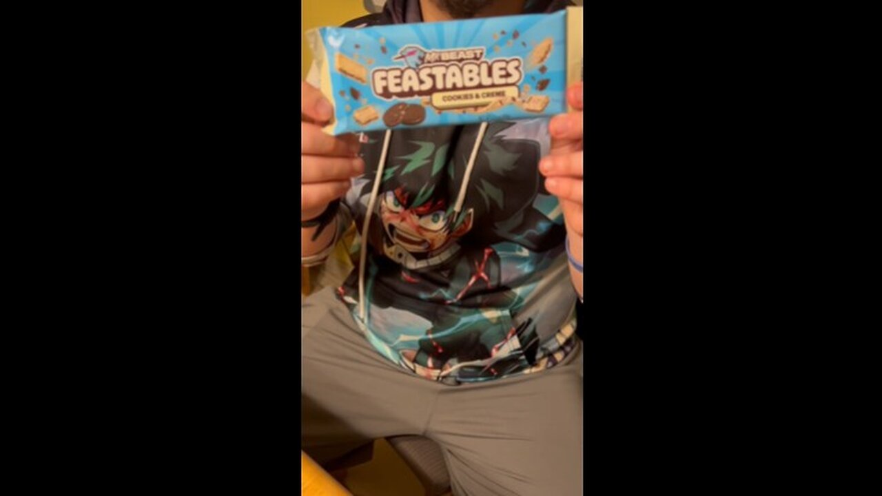 Mr Beast Feastables Cookies & Crème