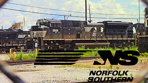 Railfanning in Dalton GA and Chattanooga TN with NS Dash 9's, OLS 5668, and SD70M-2's