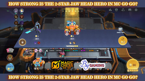 How strong is the 2-star Jaw Head Heroes in MC GG