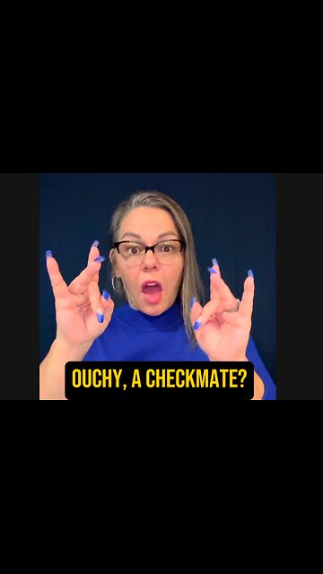 🚨 Ouchy, A Checkmate? 😱 #ASL #deaf #signlanguage