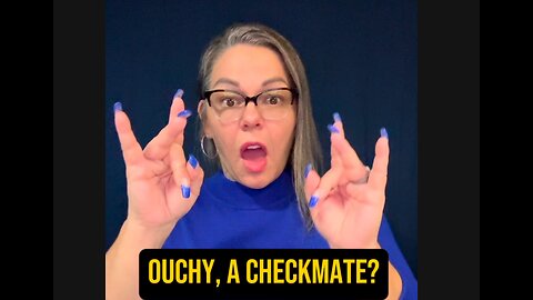 🚨 Ouchy, A Checkmate? 😱 #ASL #deaf #signlanguage
