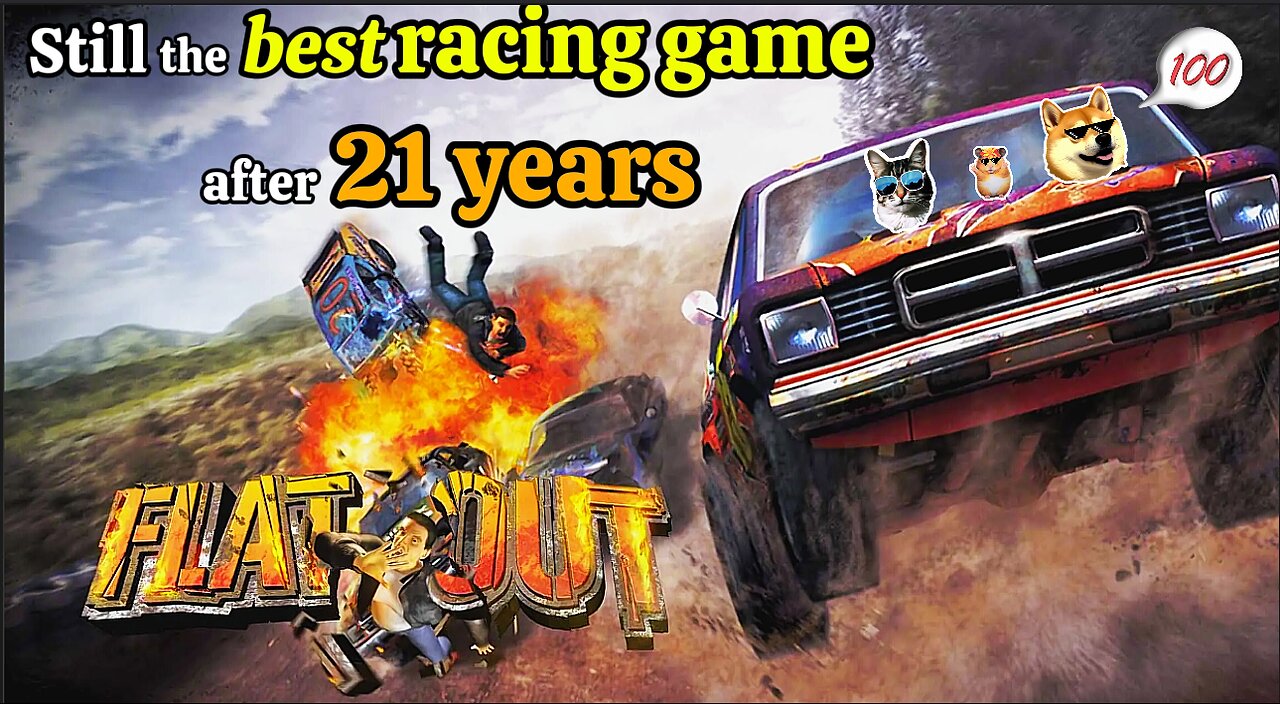 FLATOUT 1 Race Gameplay Compilation (2025)