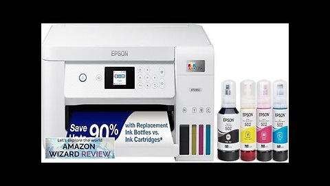 Epson EcoTank ET-2850 Wireless Color All-in-One Cartridge-Free Supertank Printer with Scan Review