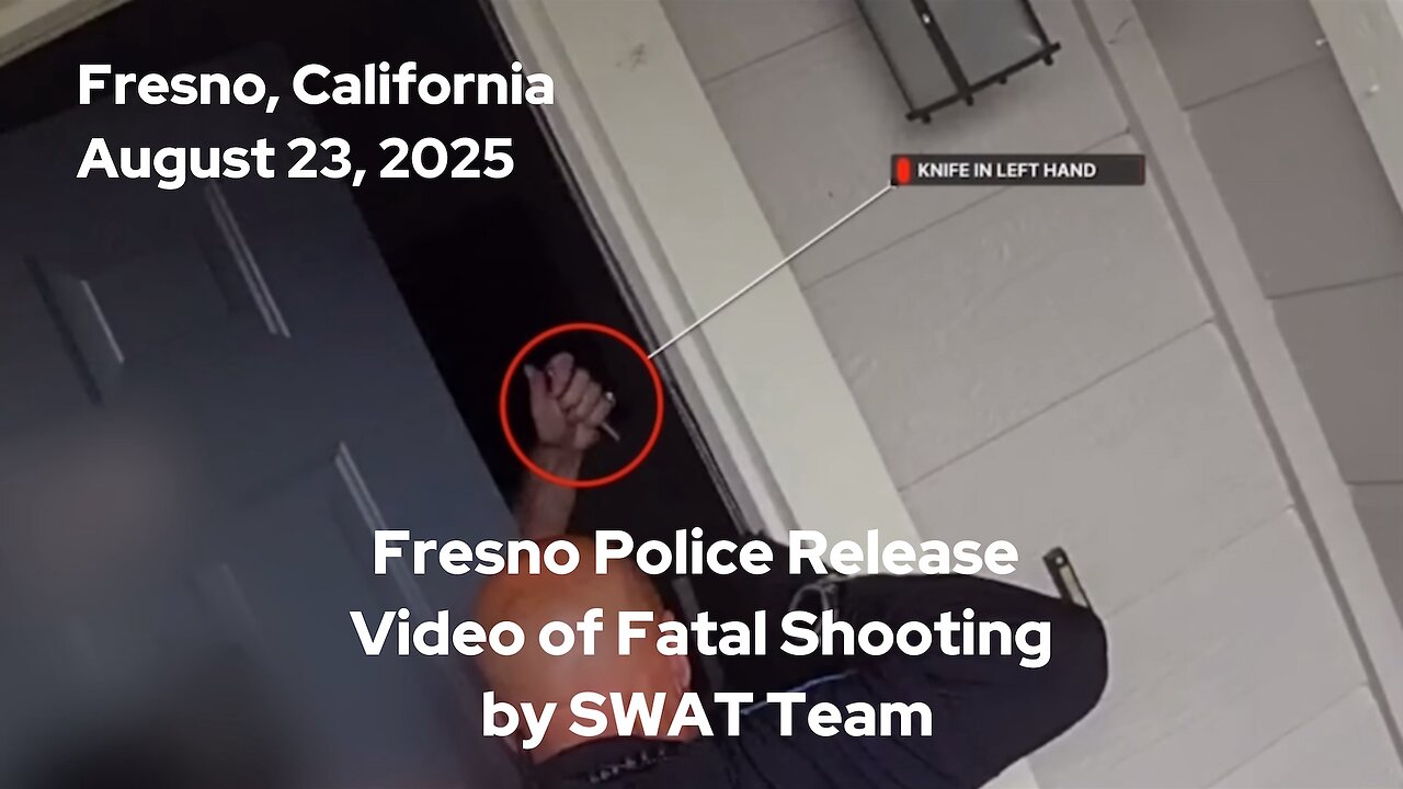 Fresno Police Release Video of Fatal Shooting by SWAT Team W/TheFactsDude