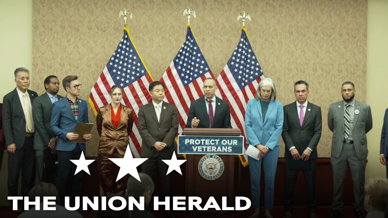 House Democrats Hold a Press Conference on President Trump's Joint Session of Congress Address
