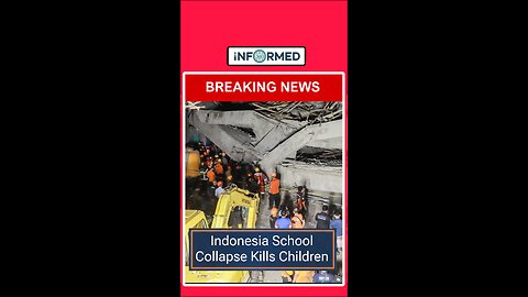 School Collapse in Indonesia