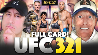UFC 321: Aspinall vs. Gane FULL CARD Predictions, Bets and DraftKings