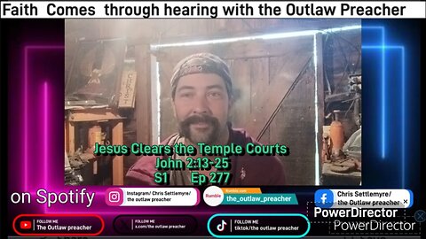 Jesus Clears the Temple Courts John 2:13-25 S1 Ep 277
