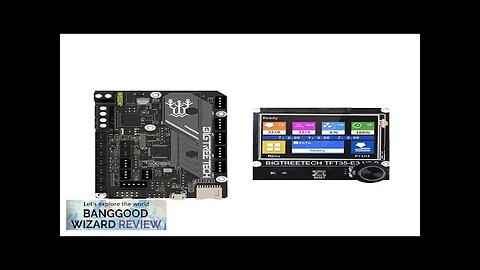 BIGTREETECHSKR® MINI E3 V3.0 Ender3 VORON V0 Motherboard with TFT35 E3 Screen Review