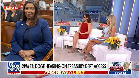 Letitia James says only career civil servants may access Treasury, not D.O.G.E ❤️ 2-14-2025