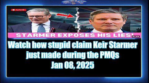 Watch how stupid claim Keir Starmer just made during the PMQs