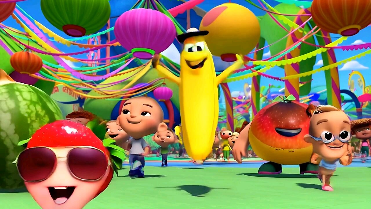 Bobby Banana Song | Fruits Fun | Nursery Rhyme