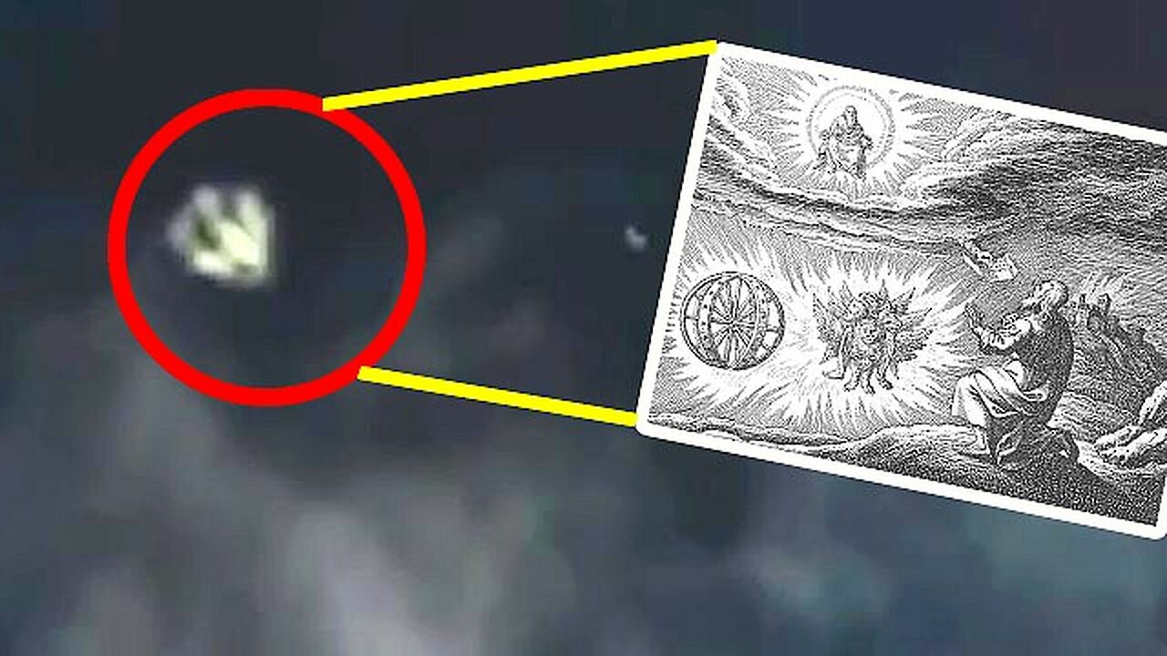 Anunnaki Tech? Und wieder ist Hesekiels Rad auf Video festgehalten worden!