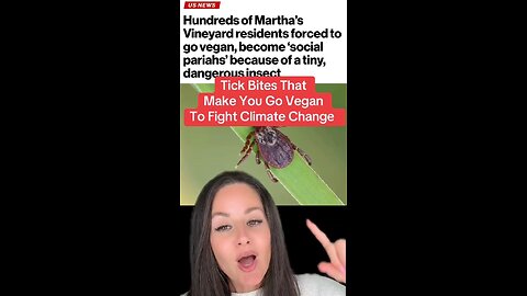 Deep State Using Ticks To Make People Allergic To Red Meat And Dairy -AGS