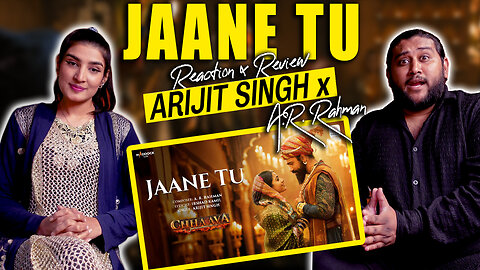 Jaane Tu ( Chhaava ) REACTION | AVicky Kaushal, Rashmika Mandanna | A. R. Rahman, Arijit Singh