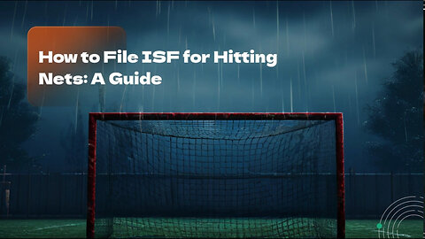 Navigating Importer Security Filing : Filing Tips and Key Information