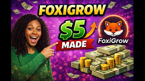 Best overall (recommended): I Made $5 on FoxiGrow (Easy Tasks, No Stress)❤️
